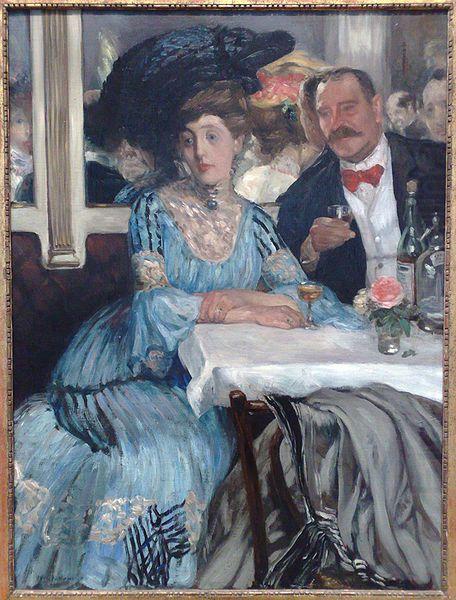 At Mouquin's, William Glackens